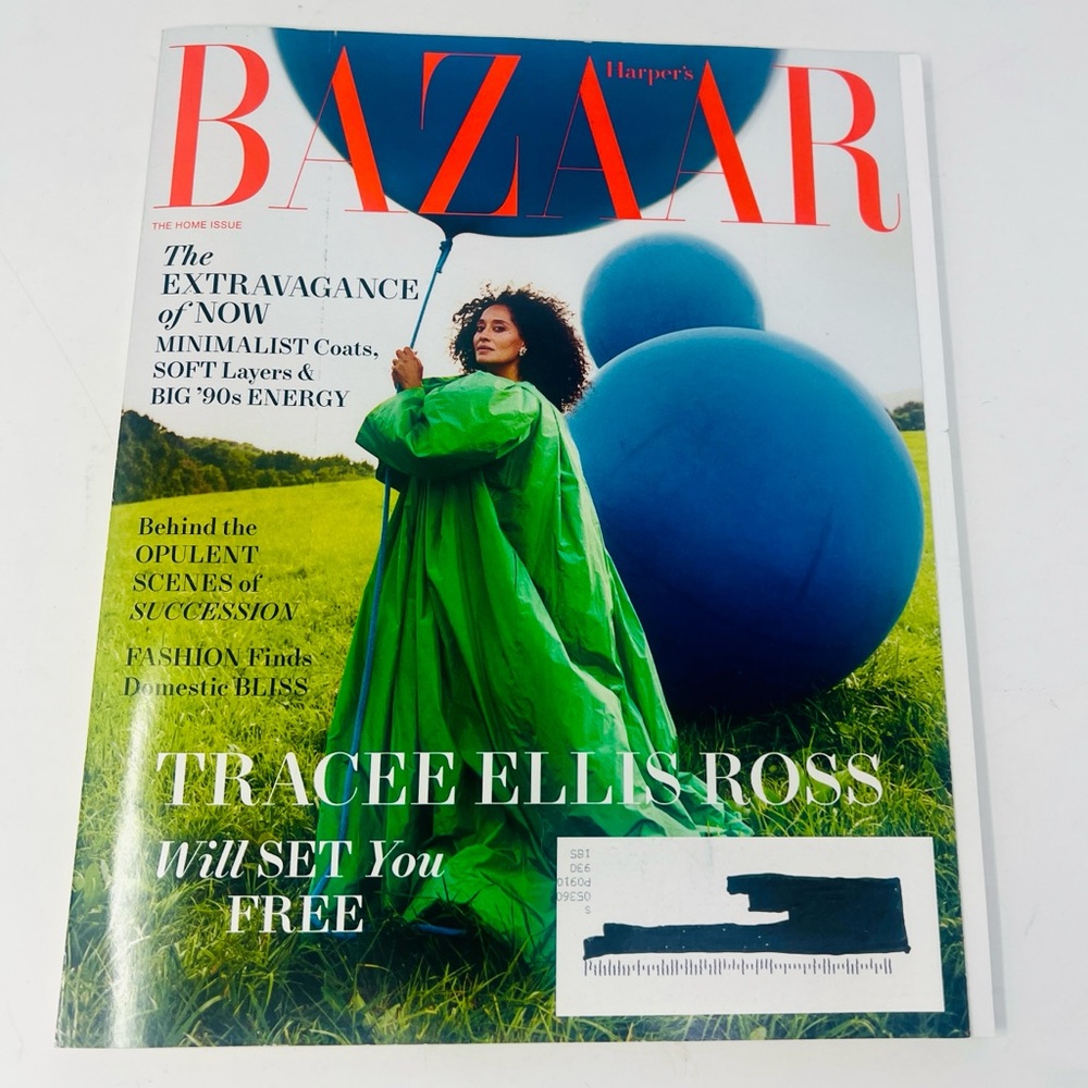 Tracee Ellis Ross Green Cover Magazine